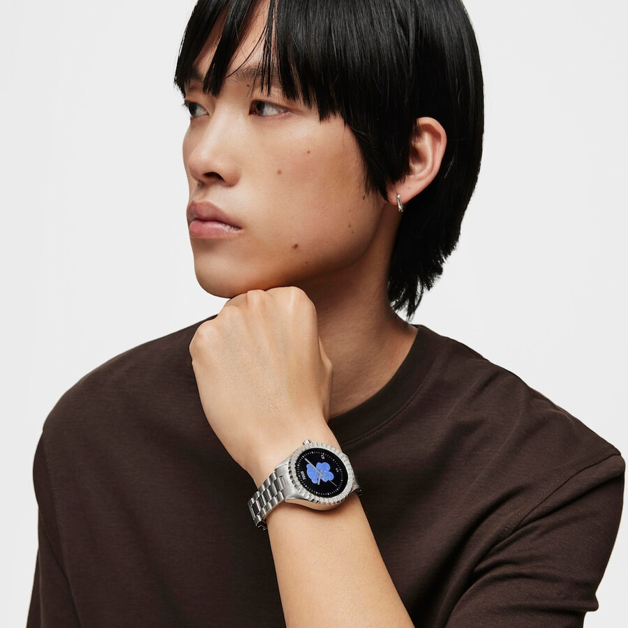 smartwatch t-bear connect con cinturino in acciaio