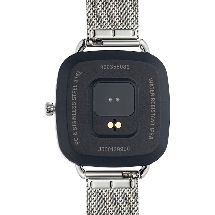 smartwatch d-connect iprg in acciaio rosa con bracciale in acciaio