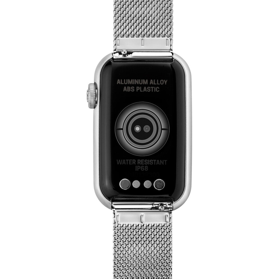 smartwatch con bracciale in acciaio e cassa in alluminio tous tous t-band mesh