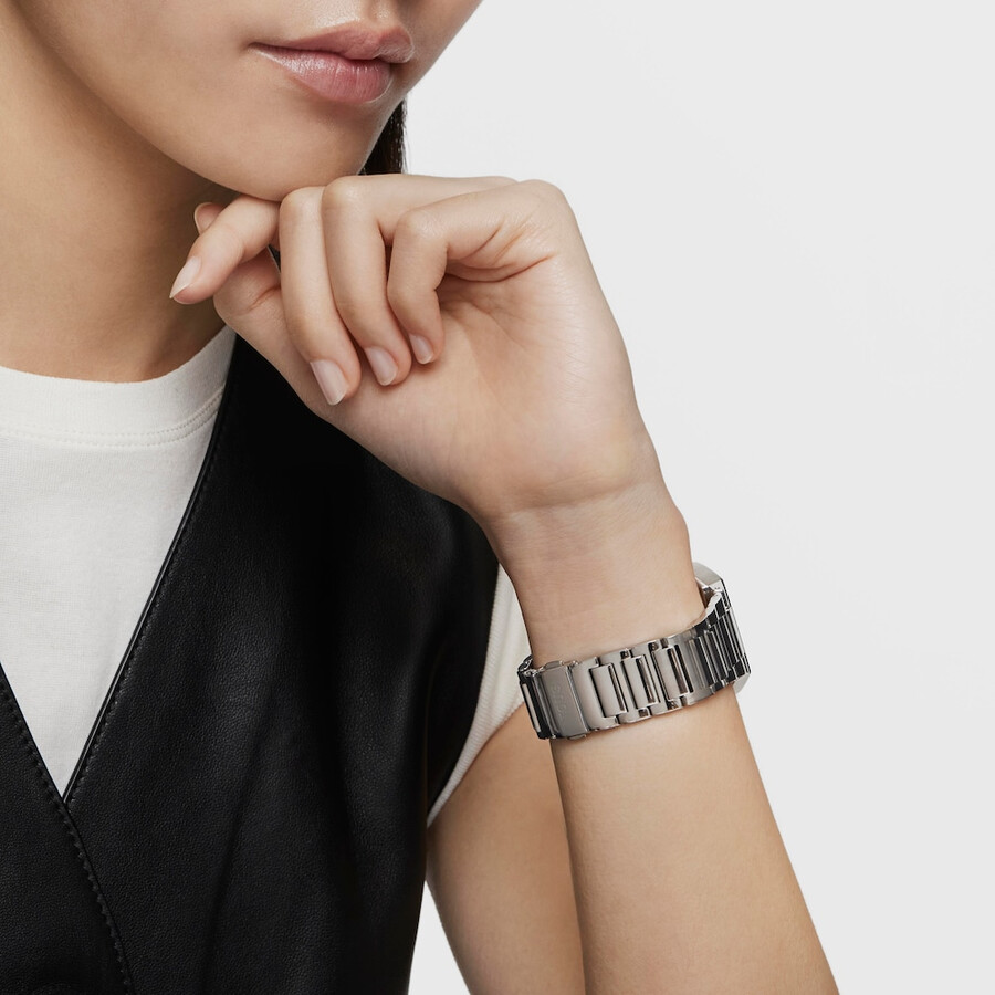 orologio digitale con bracciale in acciaio inossidabile d-bear