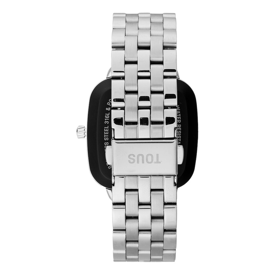 smartwatch con bracciale in acciaio d-connect