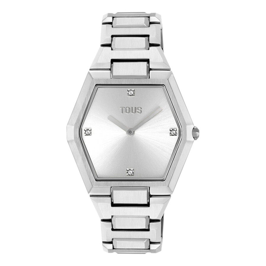 orologio analogico con bracciale in alluminio karat