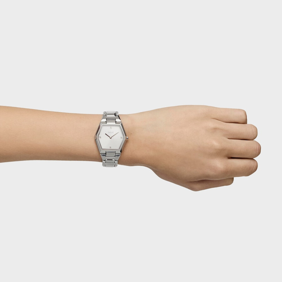 orologio analogico con bracciale in alluminio karat