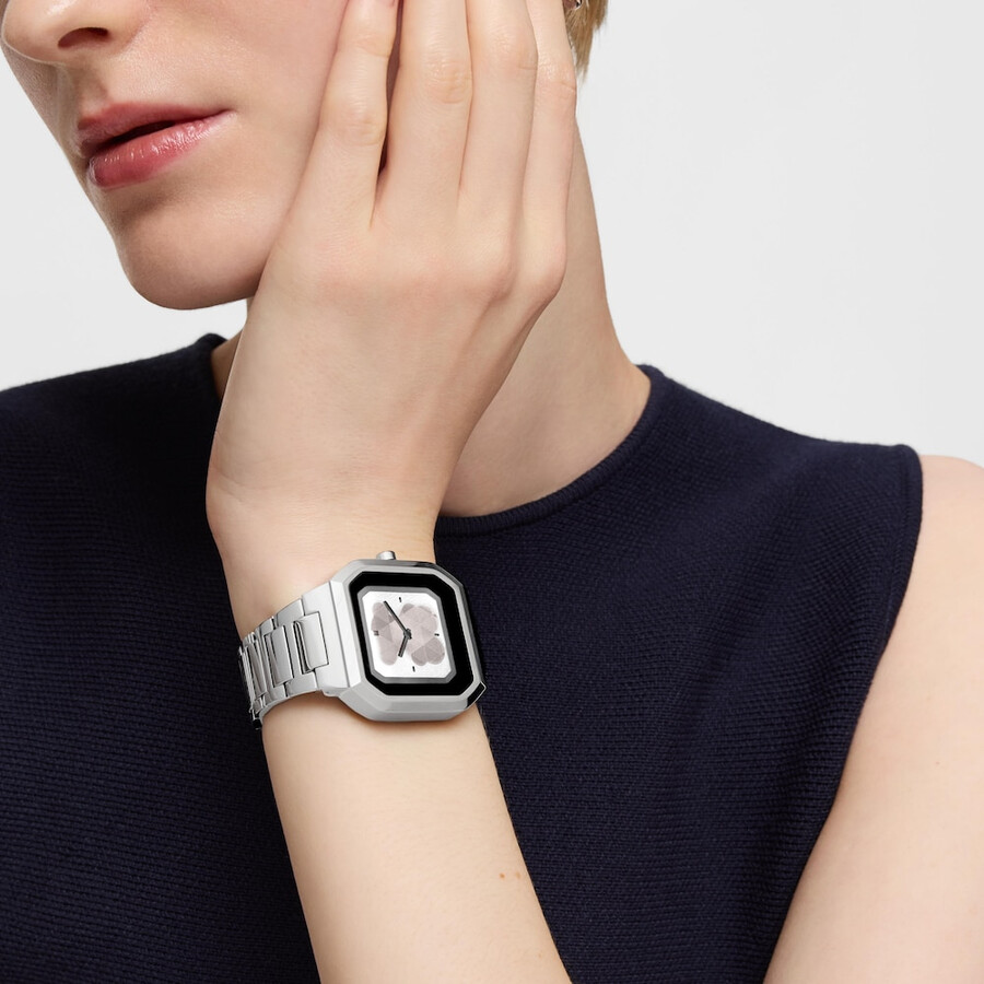 smartwatch con bracciale in acciaio b-connect