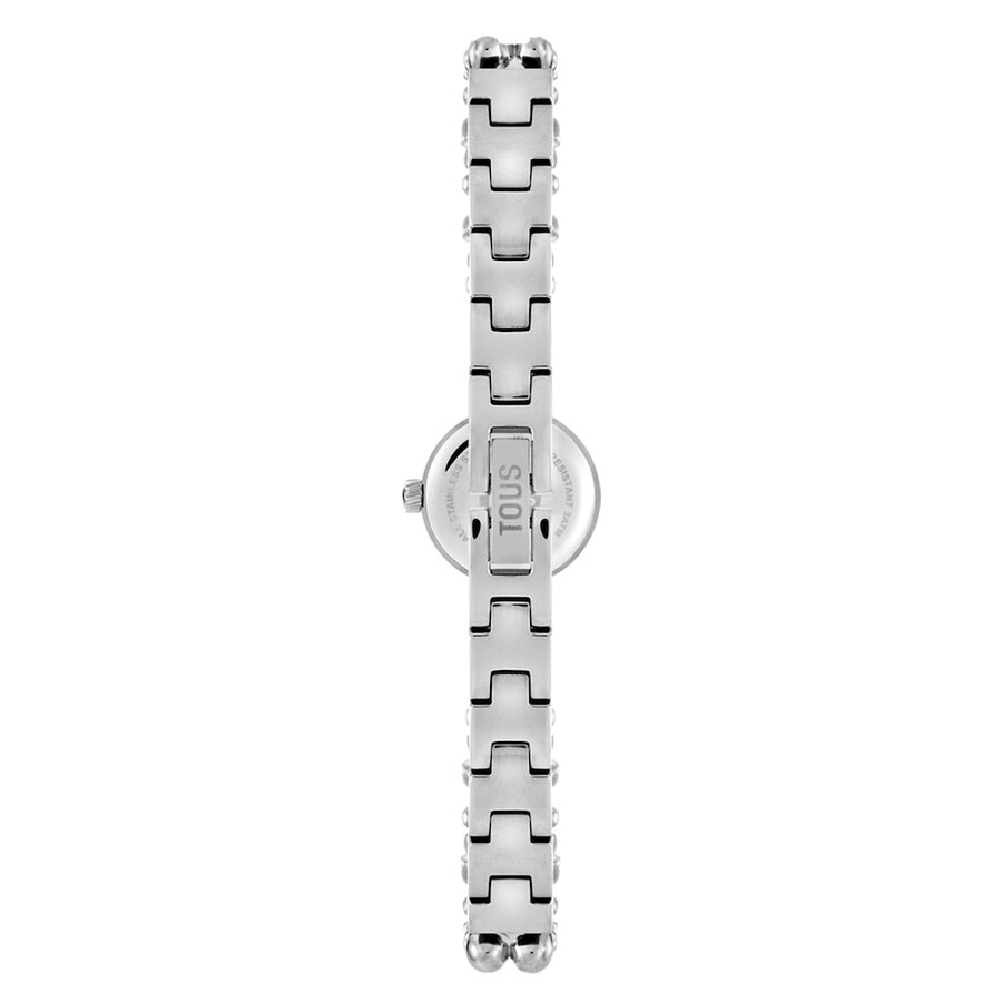 orologio analogico con bracciale in acciaio bold bear round