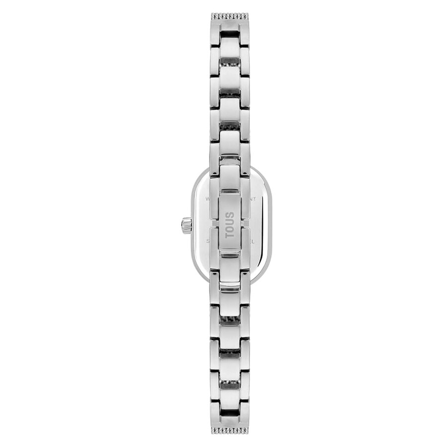 orologio analogico gioiello con bracciale in acciaio oval icon