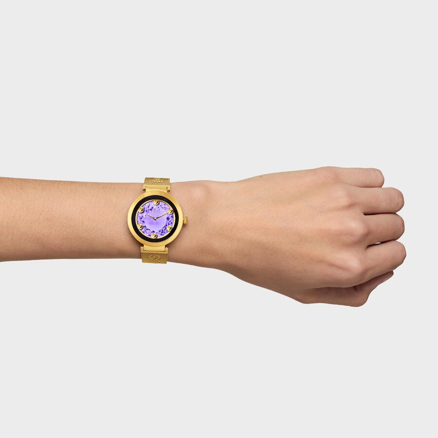 smartwatch con bracciale in acciaio color oro tous s-connect